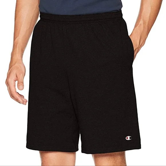CHAMPION MEN'S JERSEY SHORT WITH POCKETS - Picture 2 of 15